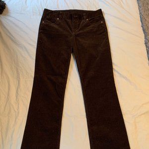 J.Crew Favorite Fit brown Corduroys